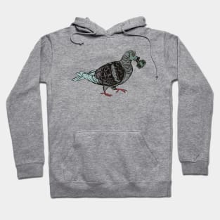 COVID Refugee Pigeon Hoodie